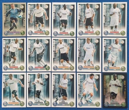Derby County, Match Attax Cards x15 (2007-08)
