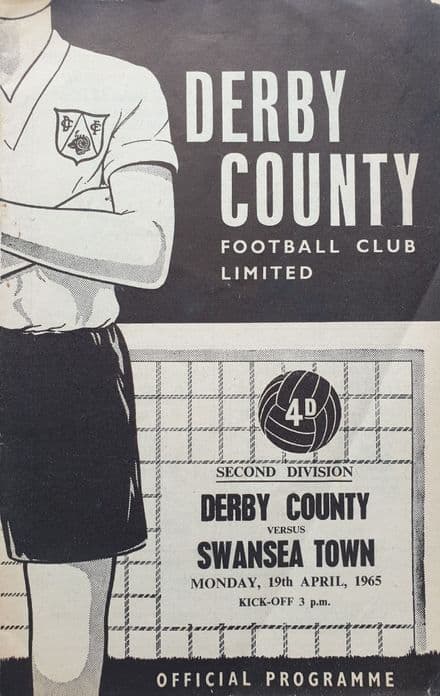 Derby County v Swansea Town, Div 2 (1965, April 19th)