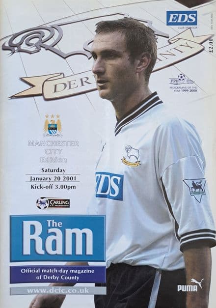 Derby v Manchester City, Prem (2001, Jan 20th)