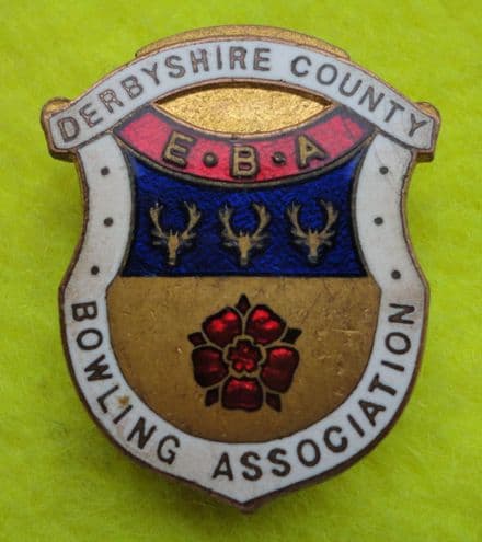 Derbyshire CBA (HW Miller) Enamel Pin Badge