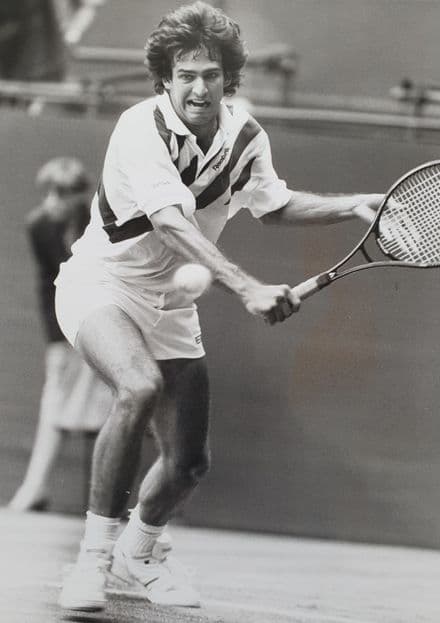 Derrick Rostagno Press Photo (Wimbledon, 1988)