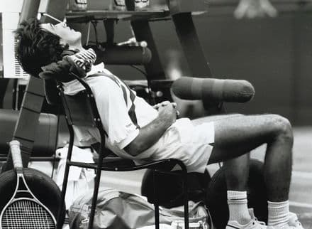 Derrick Rostagno Press Photo (Wimbledon 1988)