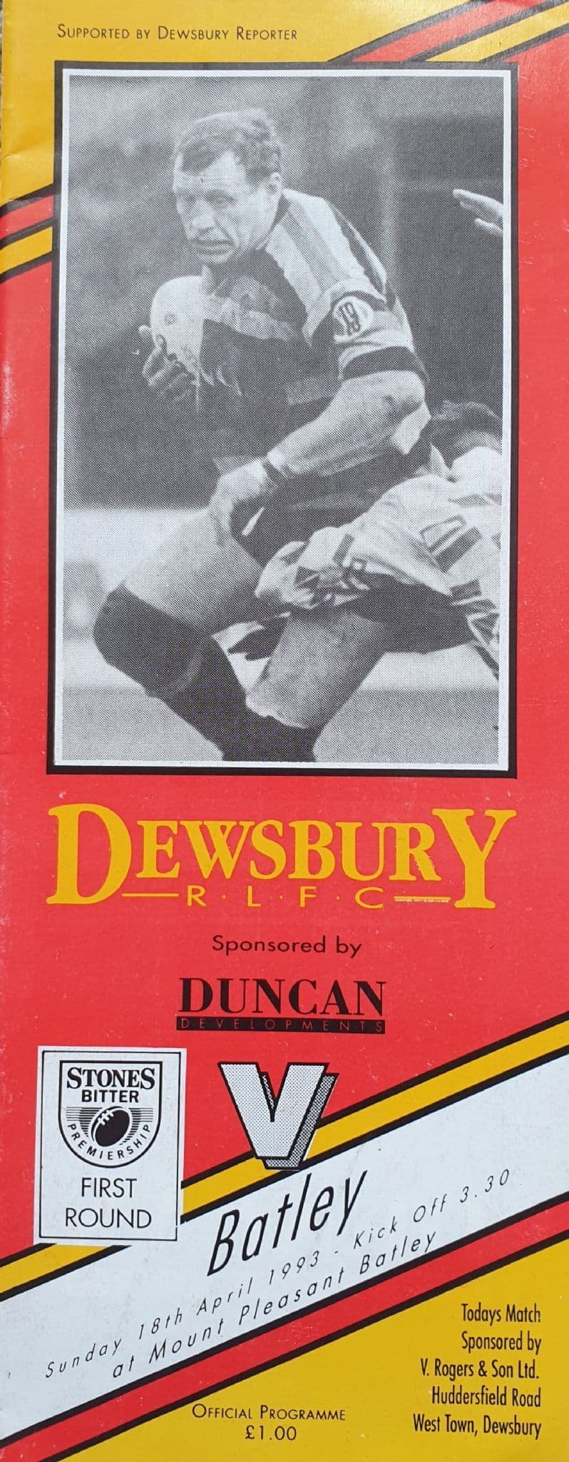 Dewsbury v Batley (1993, Apr 18th)