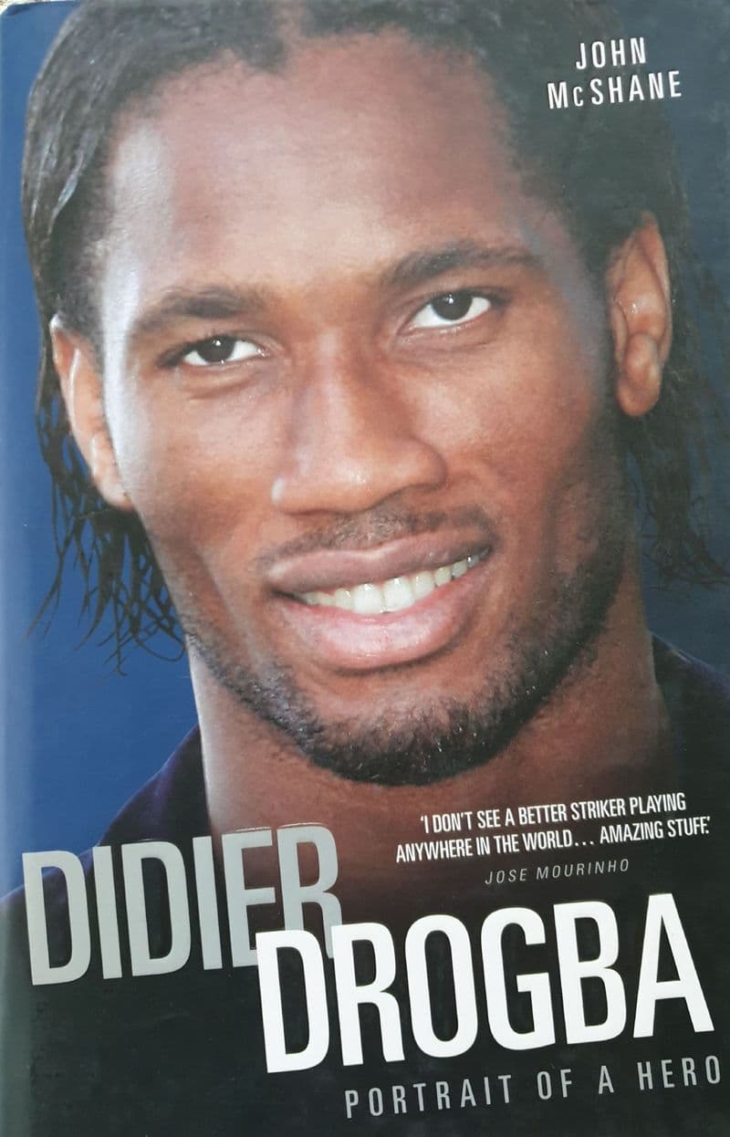 Didier Drogba Portrait of a Hero by John McShane