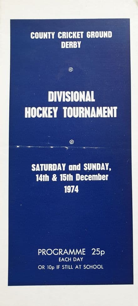 Divisional Hockey Tournament (1974, Dec 14th-15th)