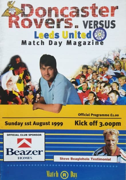 Doncaster Rovers v Leeds (1999, Aug 1st)