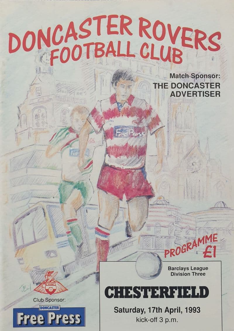 Doncaster v Chesterfield, Div 3 (1993, Apr 17th)