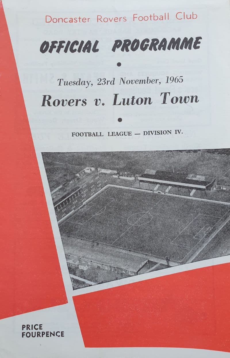 Doncaster v Luton, Div 4 (1965, Nov 23rd)