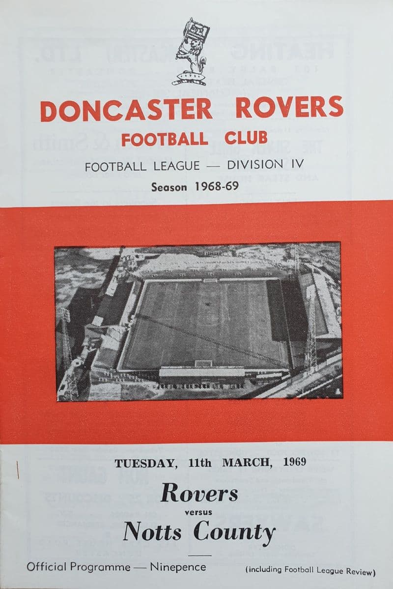 Doncaster v Notts County, Div 4 (1969, Mar 11th)