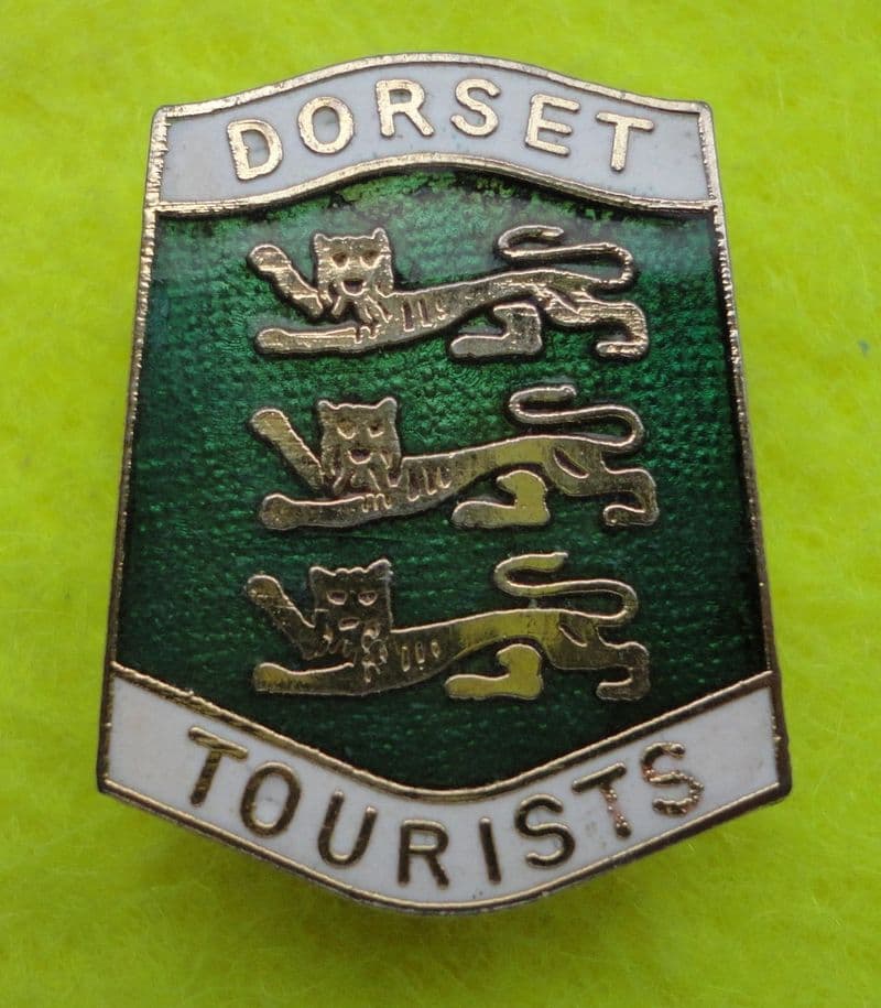 Dorset Tourists Enamel Pin Badge