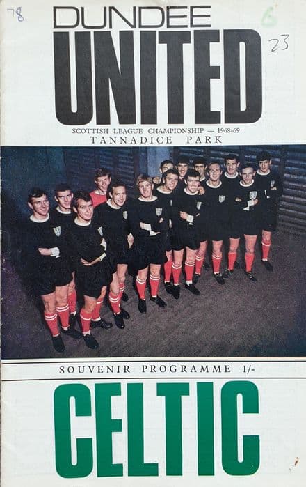 Dundee Utd v Celtic (1969, Jan 18th)