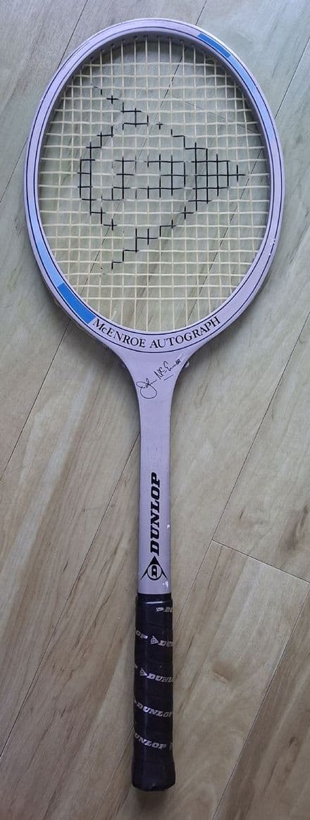 Dunlop McEnroe Autograph (New, L2)
