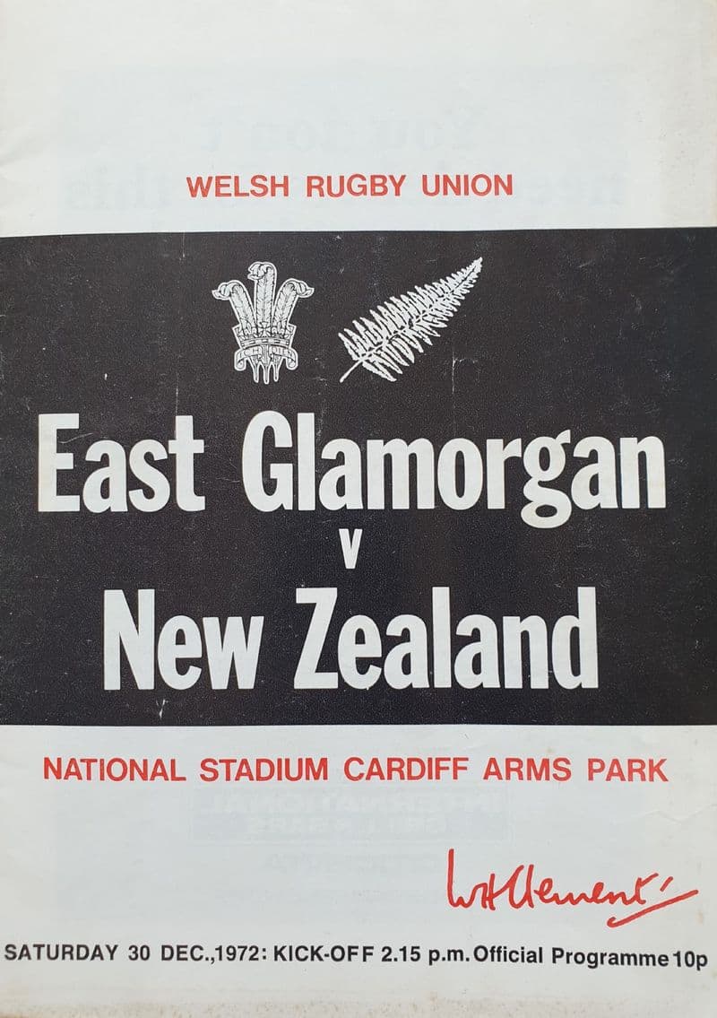 East Glamorgan v New Zealand (1972, Dec 30th)