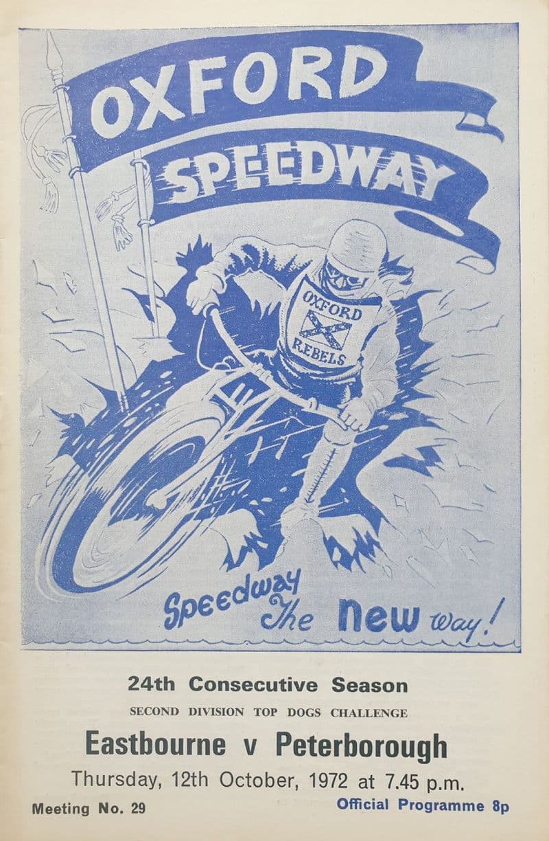 Eastbourne v Peterborough (1972, Oct 12th)