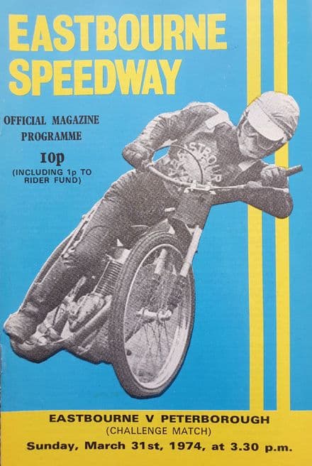 Eastbourne v Peterborough (1974, Mar 31st)