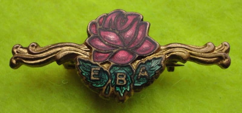EBA (HW Miller) Enamel Tie Pin Badge