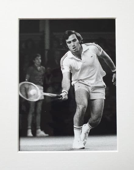 Eddie Dibbs Press Photo "Volley"