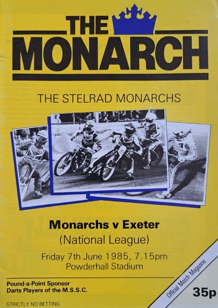 Edinburgh v Exeter (1985, Jun 7th)