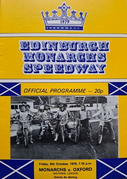 Edinburgh v Oxford (1979, Oct 6th)