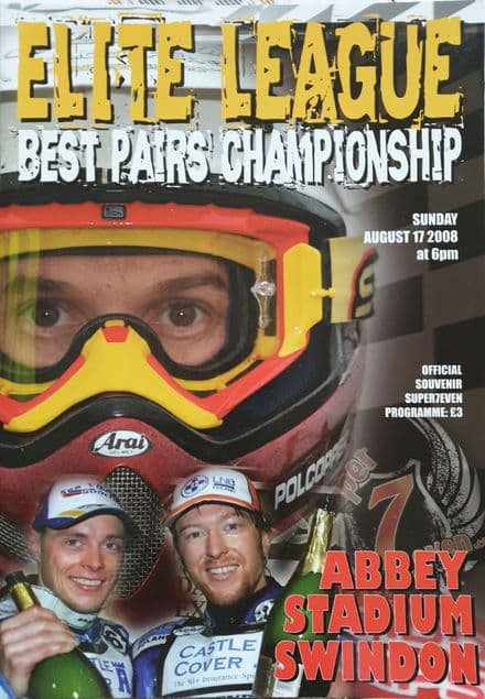 Elite League Best Pairs Championship (2008, Aug 17)