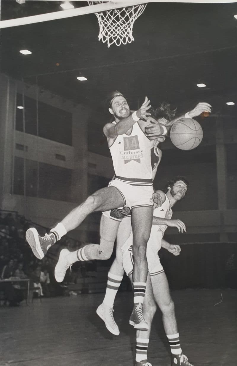 Embassy All Stars Large Black and White Press Photo