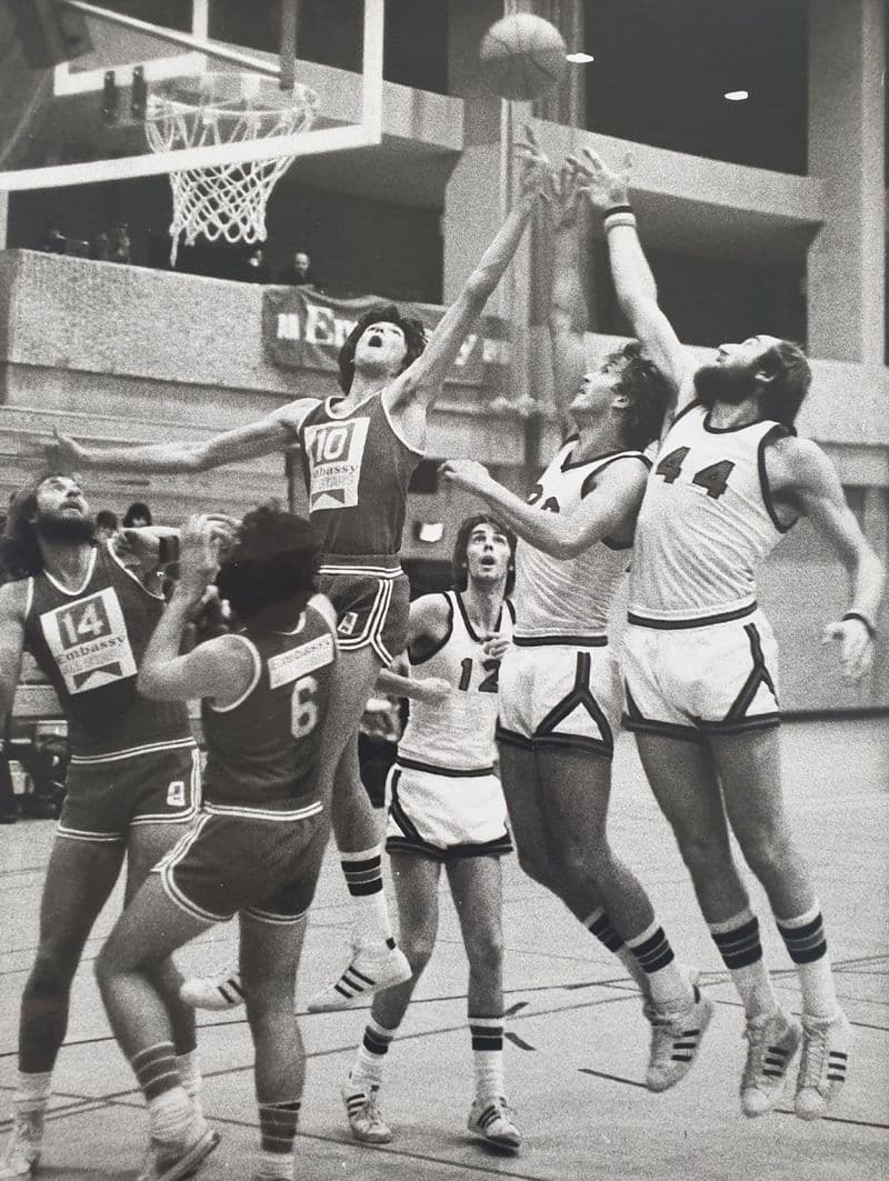 Embassy All Stars Small Black and White Press Photo