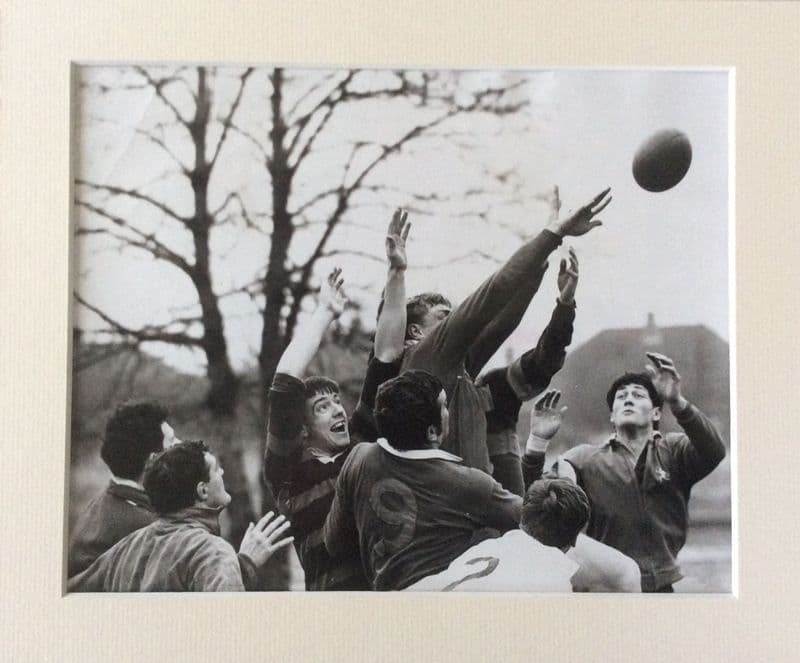 England Practicing Before Playing Wales Photograph (1968)