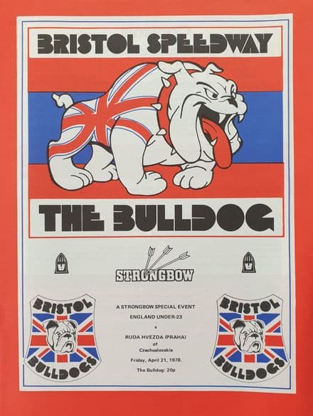 England U23 v Ruda Hvesda (1978, Apr 21st)