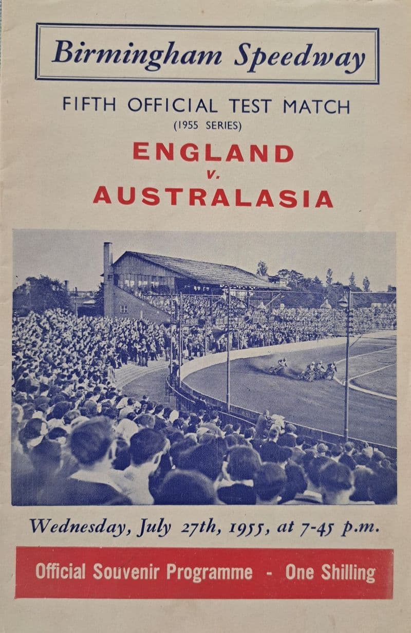 England v Australasia (1955, Jul 27th)