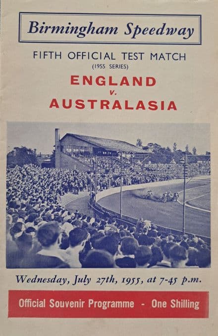 England v Australasia (1955, Jul 27th)