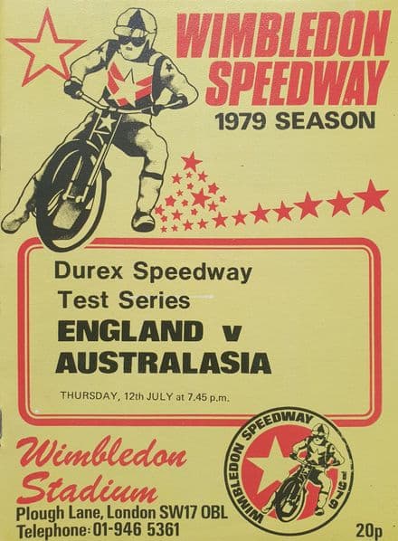 England v Australasia (1979, Jul 12th)