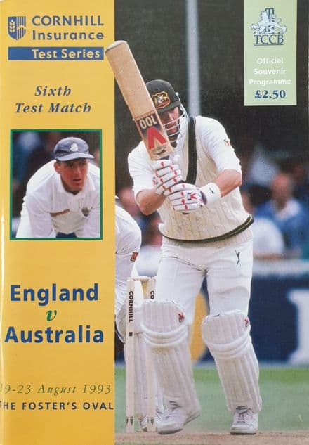 England v Australia (1993, August 19th-23rd) 6th Test