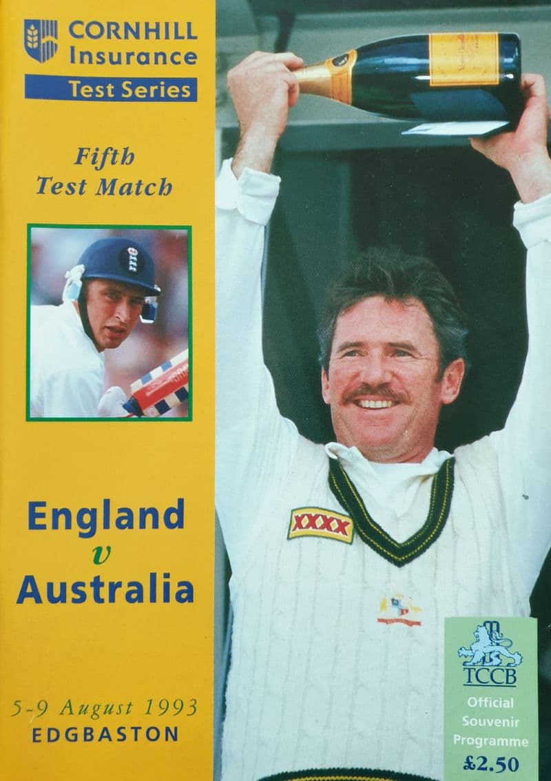 England v Australia (1993, August 5-9) 5th Test