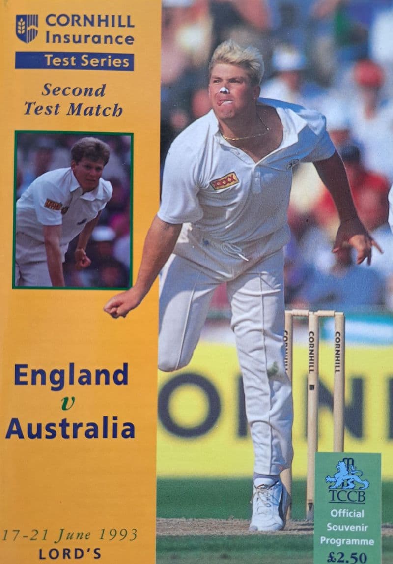 England v Australia (1993, Jun 17th-21st) 2nd Test