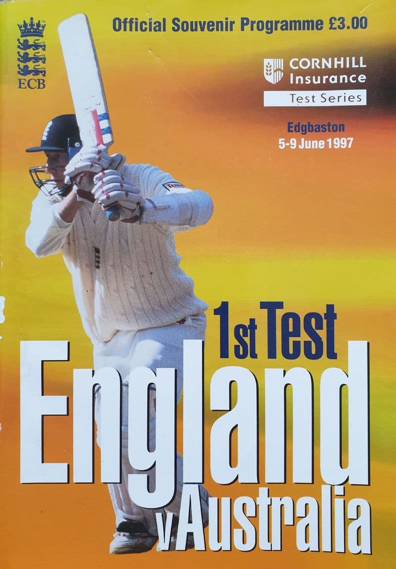 England v Australia (1997, June 5th-9th) 1st Test