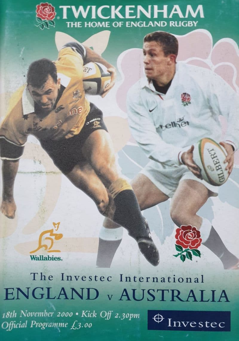 England v Australia (2000, Nov 18th)