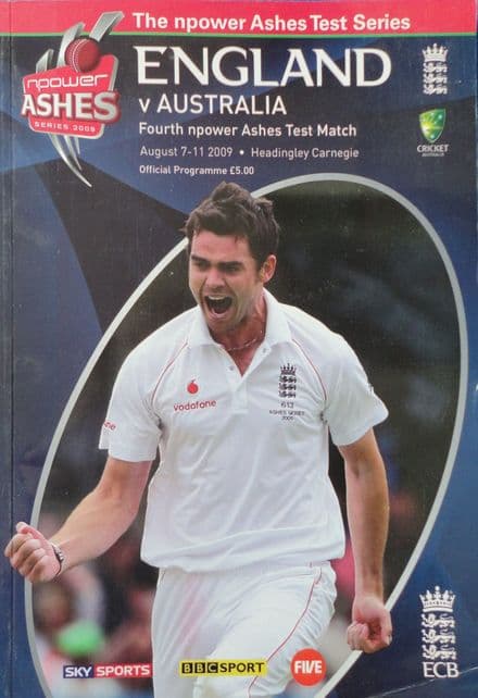 England v Australia (2009, August 7th-11th) 4th Test