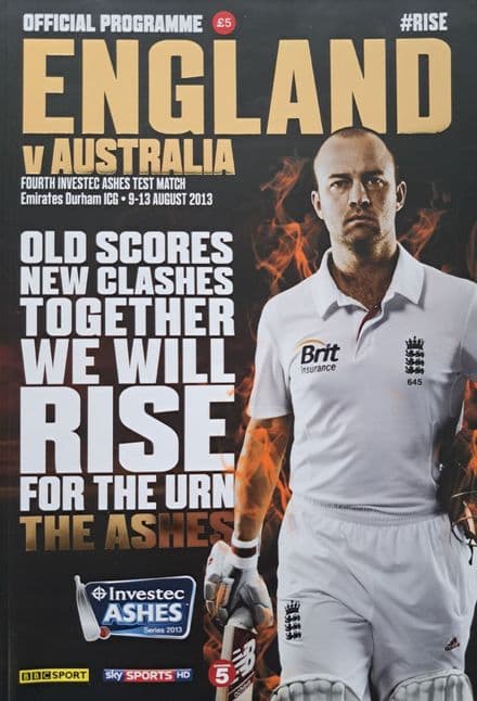 England v Australia (2013, August 9th-13th) 4th Test