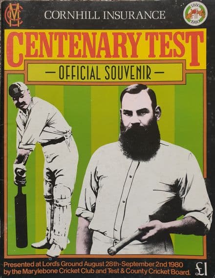 England v Australia, Centenary Test (1980, Aug 28-Sep 2)