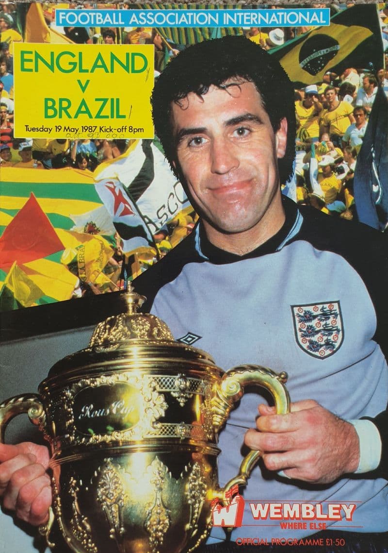 England v Brazil, Friendly (1987, 19th May)