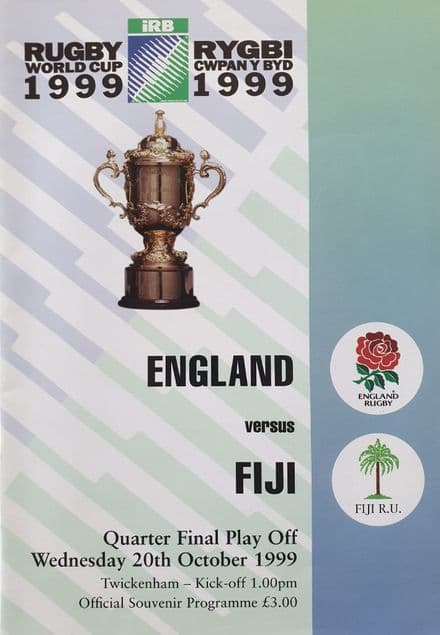 England v Fiji (1999, Oct 20th) RWC QF Play-off