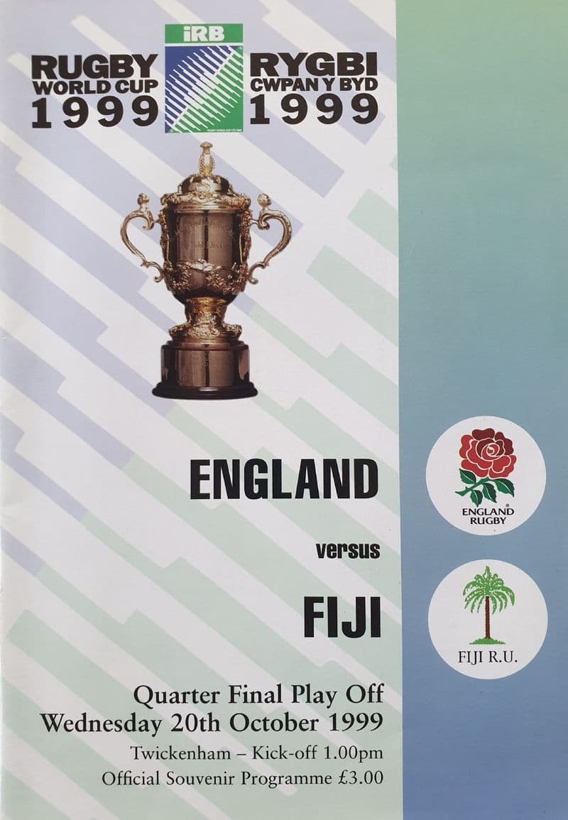 England v Fiji (1999, Oct 20th) RWC QF Play-off