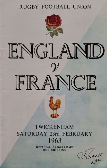 England v France (1963, Feb 23rd)