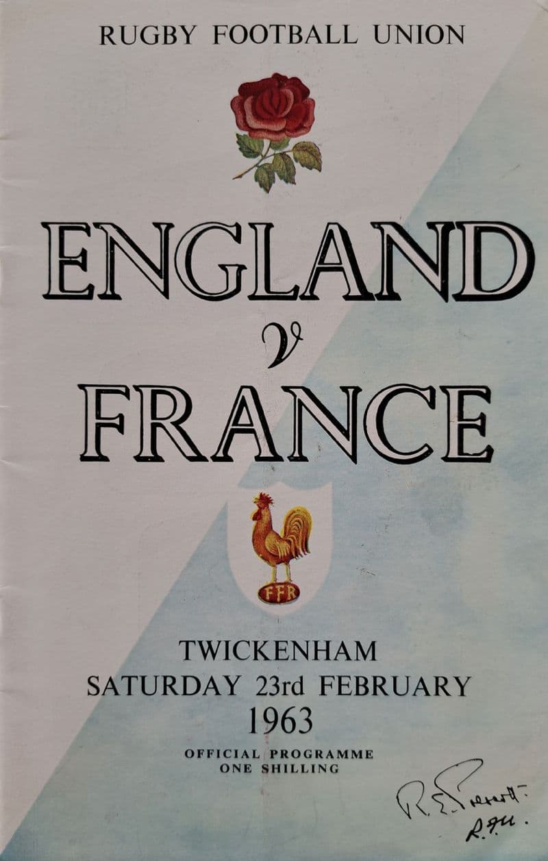 England v France (1963, Feb 23rd)