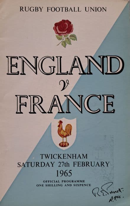 England v France (1965, Feb 27th)