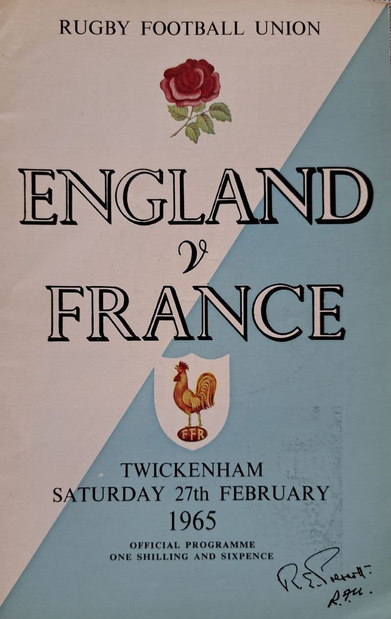 England v France (1965, Feb 27th)