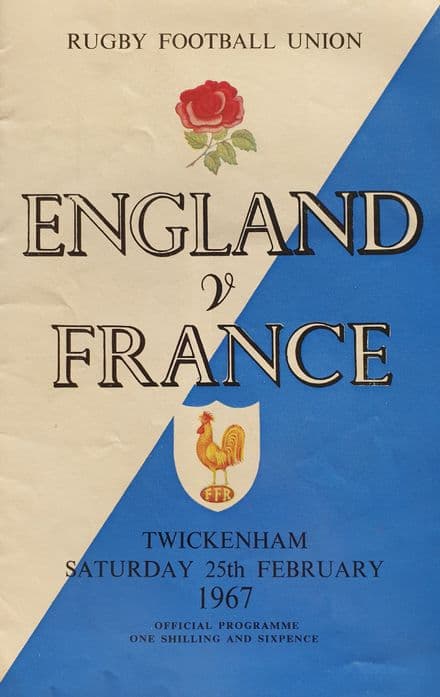 England v France (1967, Feb 25th)