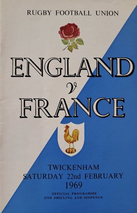 England v France (1969, Feb 22nd)
