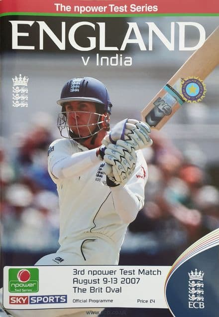 England v India (2007, Aug 9th-13th)