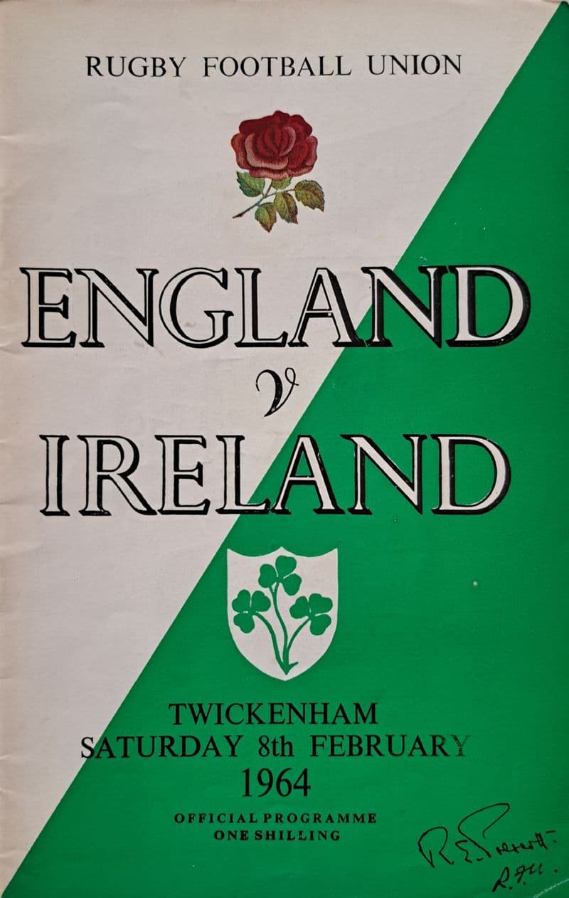 England v Ireland (1964, Feb 8th)